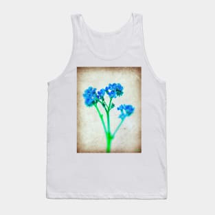 Forget Me Not Flower Tank Top